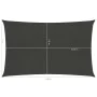 Sail awning anthracite gray HDPE 160 g/m² 2x4.5 m by vidaXL, Umbrellas - Ref: Foro24-311065, Price: 28,12 €, Discount: %