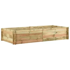 Hochbeet für Gemüse aus imprägnierter Kiefer 197x100x40cm von vidaXL, Töpfe und Pflanzgefäße - Ref: Foro24-43345, Preis: 101,...