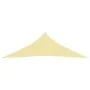 Beige HDPE sail awning 160 g/m² 4x4x5.8 m by vidaXL, Umbrellas - Ref: Foro24-311149, Price: 26,08 €, Discount: %
