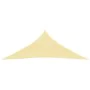 Beige HDPE sail awning 160 g/m² 3x3x3 m by vidaXL, Umbrellas - Ref: Foro24-311142, Price: 19,95 €, Discount: %