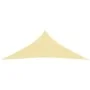 Toldo de vela beige HDPE 160 g/m² 3x3x3 m de vidaXL, Sombrillas - Ref: Foro24-311142, Precio: 19,95 €, Descuento: %