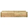Planter for vegetables made of impregnated pine wood 197x100x40cm by vidaXL, Pots and planters - Ref: Foro24-43345, Price: 10...