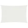 White HDPE sail awning 160 g/m² 3x4.5 m by vidaXL, Umbrellas - Ref: Foro24-311238, Price: 36,83 €, Discount: %