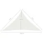 White HDPE sail awning 160 g/m² 4x4x5.8 m by vidaXL, Umbrellas - Ref: Foro24-311259, Price: 27,14 €, Discount: %
