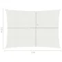 Segelmarkise HDPE weiß 160 g/m² 2,5x3 m von vidaXL, Sonnenschirme - Ref: Foro24-311232, Preis: 25,74 €, Rabatt: %