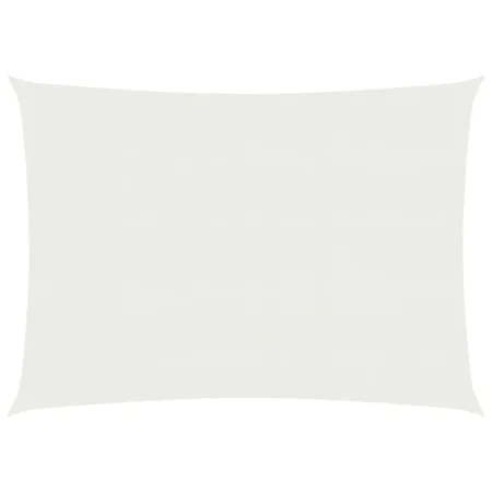 Toldo de vela blanco HDPE 160 g/m² 6x7 m de vidaXL, Sombrillas - Ref: Foro24-311249, Precio: 79,51 €, Descuento: %