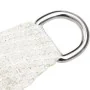 White HDPE sail awning 160 g/m² 6x7 m by vidaXL, Umbrellas - Ref: Foro24-311249, Price: 79,51 €, Discount: %