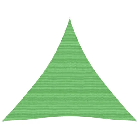 Toldo de vela HDPE verde claro 160 g/m² 4x4x4 m de vidaXL, Sombrillas - Ref: Foro24-311313, Precio: 24,60 €, Descuento: %