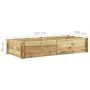 Planter for vegetables made of impregnated pine wood 197x100x40cm by vidaXL, Pots and planters - Ref: Foro24-43345, Price: 10...