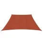HDPE terracotta sail shade 160 g/m² 3/4x2 m by vidaXL, Umbrellas - Ref: Foro24-311378, Price: 19,53 €, Discount: %