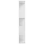 Estantería madera contrachapada blanco brillante 45x24x159 cm de vidaXL, Librerías y estanterías - Ref: Foro24-800114, Precio...