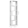 Regal aus glänzend weißem Sperrholz, 45 x 24 x 159 cm von vidaXL, Bücherregale und Regale - Ref: Foro24-800114, Preis: 57,29 ...