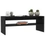 Black plywood coffee table 100x40x40 cm by vidaXL, Coffee table - Ref: Foro24-800127, Price: 51,61 €, Discount: %