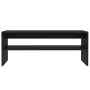Black plywood coffee table 100x40x40 cm by vidaXL, Coffee table - Ref: Foro24-800127, Price: 51,61 €, Discount: %