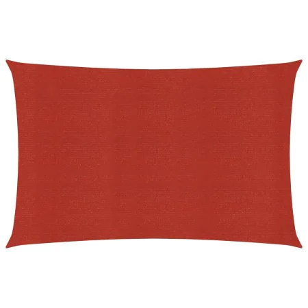 Red HDPE sail awning 160 g/m² 3.5x5 m by vidaXL, Umbrellas - Ref: Foro24-311627, Price: 42,45 €, Discount: %