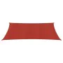 Toldo de vela rojo HDPE 160 g/m² 3,5x5 m de vidaXL, Sombrillas - Ref: Foro24-311627, Precio: 42,39 €, Descuento: %