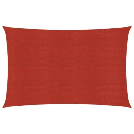 Sail awning red HDPE 160 g/m² 3.5x4.5 m by vidaXL, Umbrellas - Ref: Foro24-311626, Price: 43,23 €, Discount: %