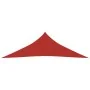 Sail awning HDPE red 160 g/m² 3.5x3.5x4.9 m by vidaXL, Umbrellas - Ref: Foro24-311642, Price: 31,62 €, Discount: %