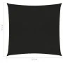 Segelmarkise schwarz HDPE 160 g/m² 2,5x2,5 m von vidaXL, Sonnenschirme - Ref: Foro24-311713, Preis: 23,37 €, Rabatt: %