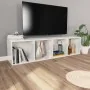 Weiß glänzendes Sperrholz Bücherregal 36x30x143cm von vidaXL, Bücherregale und Regale - Ref: Foro24-800150, Preis: 69,45 €, R...