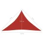 Sail awning HDPE red 160 g/m² 4x4x5.8 m by vidaXL, Umbrellas - Ref: Foro24-311644, Price: 27,43 €, Discount: %