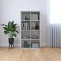 Gray plywood shelving/sideboard 66x30x130 cm by vidaXL, Bookcases and shelves - Ref: Foro24-800157, Price: 75,24 €, Discount: %