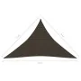 Toldo de vela marrón HDPE 160 g/m² 5x5x6 m de vidaXL, Sombrillas - Ref: Foro24-311815, Precio: 44,42 €, Descuento: %