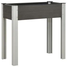 Gartentisch WPC grau 75x40x75 cm von vidaXL, Töpfe und Pflanzgefäße - Ref: Foro24-149010, Preis: 62,27 €, Rabatt: %