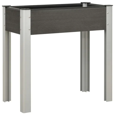 Gartentisch WPC grau 75x40x75 cm von vidaXL, Töpfe und Pflanzgefäße - Ref: Foro24-149010, Preis: 62,27 €, Rabatt: %