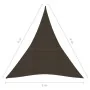 Toldo de vela HDPE marrón 160 g/m² 3x4x4 m de vidaXL, Sombrillas - Ref: Foro24-311805, Precio: 36,00 €, Descuento: %