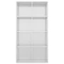 Regal/Sideboard weiß glänzend Furnier 66x30x130 cm von vidaXL, Bücherregale und Regale - Ref: Foro24-800159, Preis: 88,95 €, ...