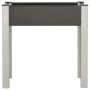 Mesa de cultivo para jardín WPC gris 75x40x75 cm de vidaXL, Maceteros y jardineras - Ref: Foro24-149010, Precio: 62,24 €, Des...