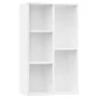 White plywood shelving/sideboard 50x25x80 cm by vidaXL, Bookcases and shelves - Ref: Foro24-800162, Price: 42,20 €, Discount: %