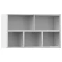 White plywood shelving/sideboard 50x25x80 cm by vidaXL, Bookcases and shelves - Ref: Foro24-800162, Price: 42,20 €, Discount: %