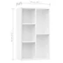 White plywood shelving/sideboard 50x25x80 cm by vidaXL, Bookcases and shelves - Ref: Foro24-800162, Price: 42,20 €, Discount: %