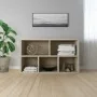 Regal/Sideboard aus Eichenfarbenem Sperrholz 50x25x80cm von vidaXL, Bücherregale und Regale - Ref: Foro24-800165, Preis: 50,4...