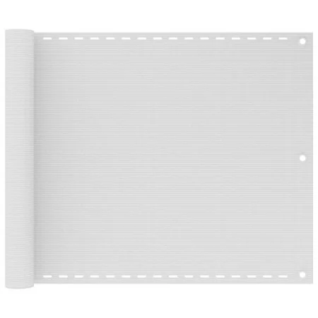 White HDPE balcony awning 75x500 cm by vidaXL, Umbrellas - Ref: Foro24-310862, Price: 18,43 €, Discount: %