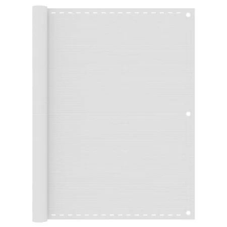 White HDPE balcony awning 120x400 cm by vidaXL, Umbrellas - Ref: Foro24-310869, Price: 19,49 €, Discount: %