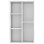 Regal/Sideboard aus glänzend weißem Sperrholz, 50 x 25 x 80 cm von vidaXL, Bücherregale und Regale - Ref: Foro24-800168, Prei...