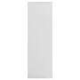 Glossy white plywood shelf/sideboard 50x25x80 cm by vidaXL, Bookcases and shelves - Ref: Foro24-800168, Price: 43,14 €, Disco...