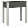 Gartentisch WPC grau 75x40x75 cm von vidaXL, Töpfe und Pflanzgefäße - Ref: Foro24-149010, Preis: 62,27 €, Rabatt: %