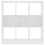 Plywood white bookshelf 97.5x29.5x100cm by vidaXL, Bookcases and shelves - Ref: Foro24-800171, Price: 76,57 €, Discount: %