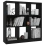Black plywood bookcase shelf 97.5x29.5x100cm by vidaXL, Bookcases and shelves - Ref: Foro24-800172, Price: 74,34 €, Discount: %