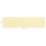 Toldo para balcón HDPE beige 120x500 cm de vidaXL, Sombrillas - Ref: Foro24-310918, Precio: 22,61 €, Descuento: %