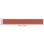 Terrakotta-HDPE-Balkonmarkise 75x600 cm von vidaXL, Sonnenschirme - Ref: Foro24-310947, Preis: 20,44 €, Rabatt: %