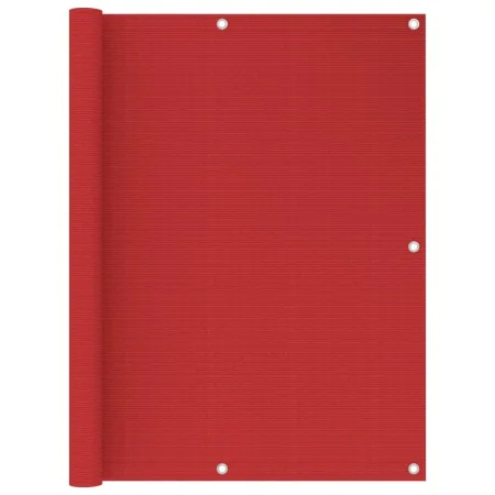 Toldo para balcón HDPE rojo 120x300 cm de vidaXL, Sombrillas - Ref: Foro24-311012, Precio: 14,12 €, Descuento: %