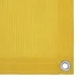 Gelbe HDPE-Balkonmarkise 75x300 cm von vidaXL, Sonnenschirme - Ref: Foro24-310992, Preis: 13,95 €, Rabatt: %