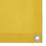 Yellow HDPE balcony awning 75x300 cm by vidaXL, Umbrellas - Ref: Foro24-310992, Price: 13,95 €, Discount: %