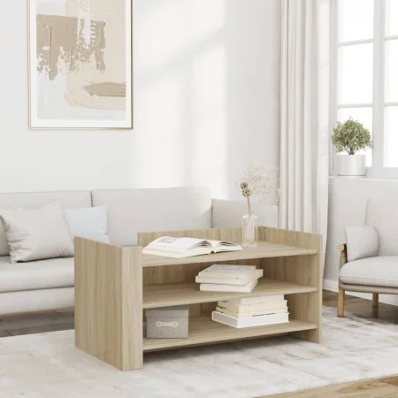 Mesa de centro madera de ingeniería roble Sonoma 100x50x50 cm de , Mesas de centro - Ref: Foro24-848348, Precio: 70,01 €, Des...