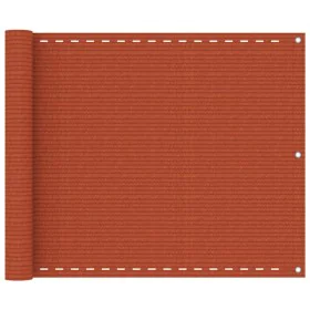 Orange HDPE balcony awning 75x500 cm by vidaXL, Umbrellas - Ref: Foro24-311018, Price: 13,98 €, Discount: %